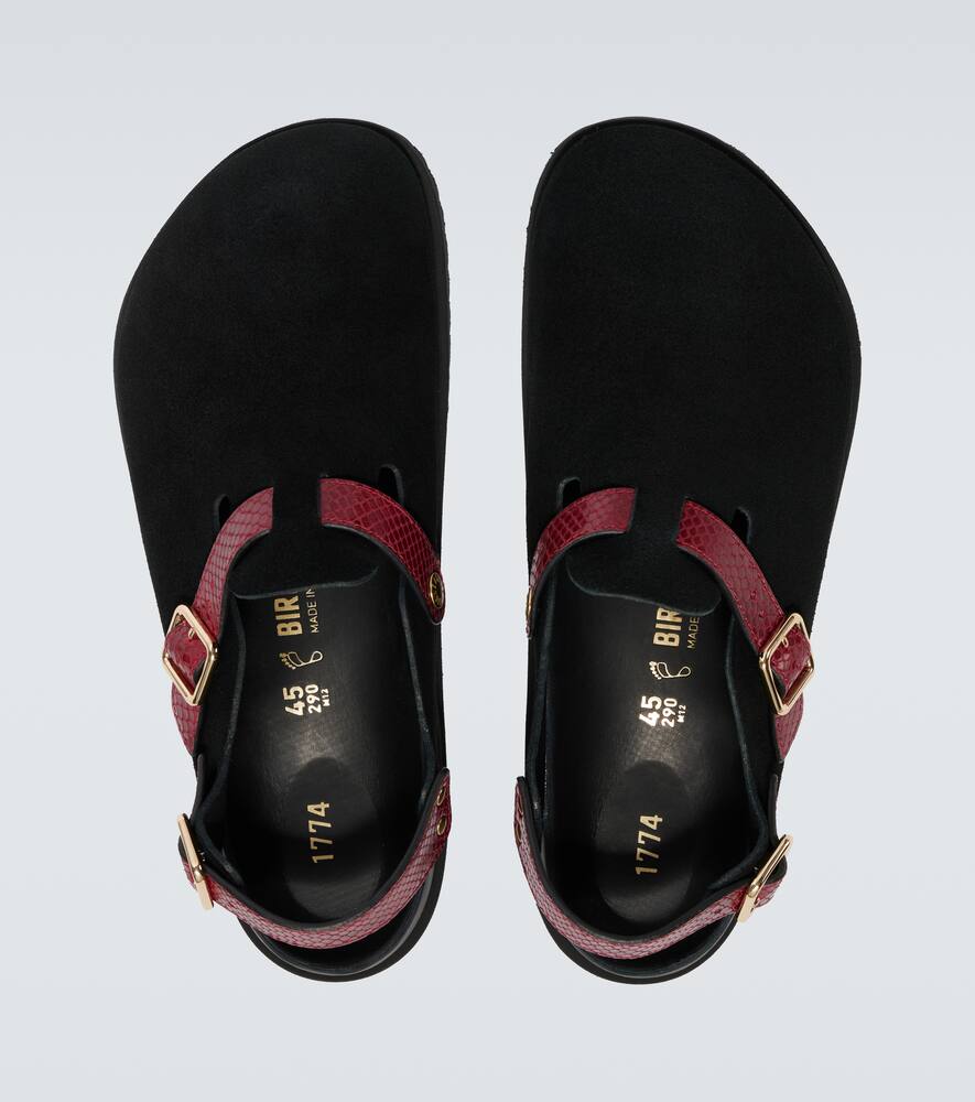 Birkenstock 1774 Tokio Cazador suede clogs