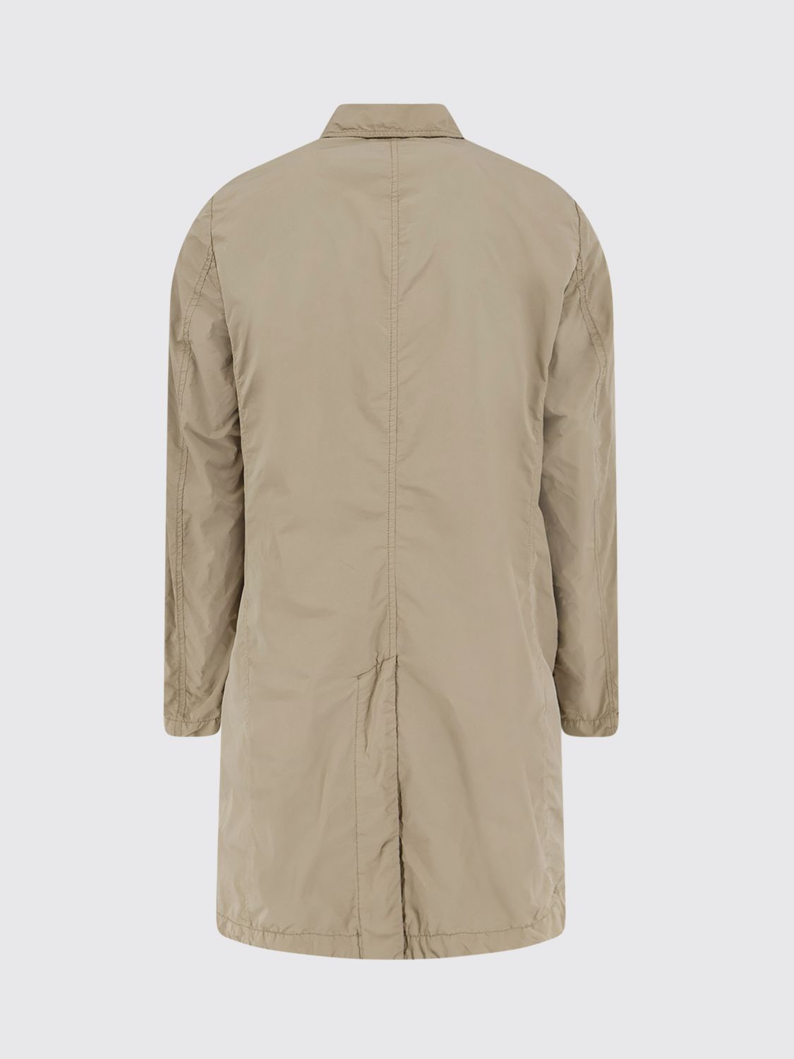 Coat Men color Beige