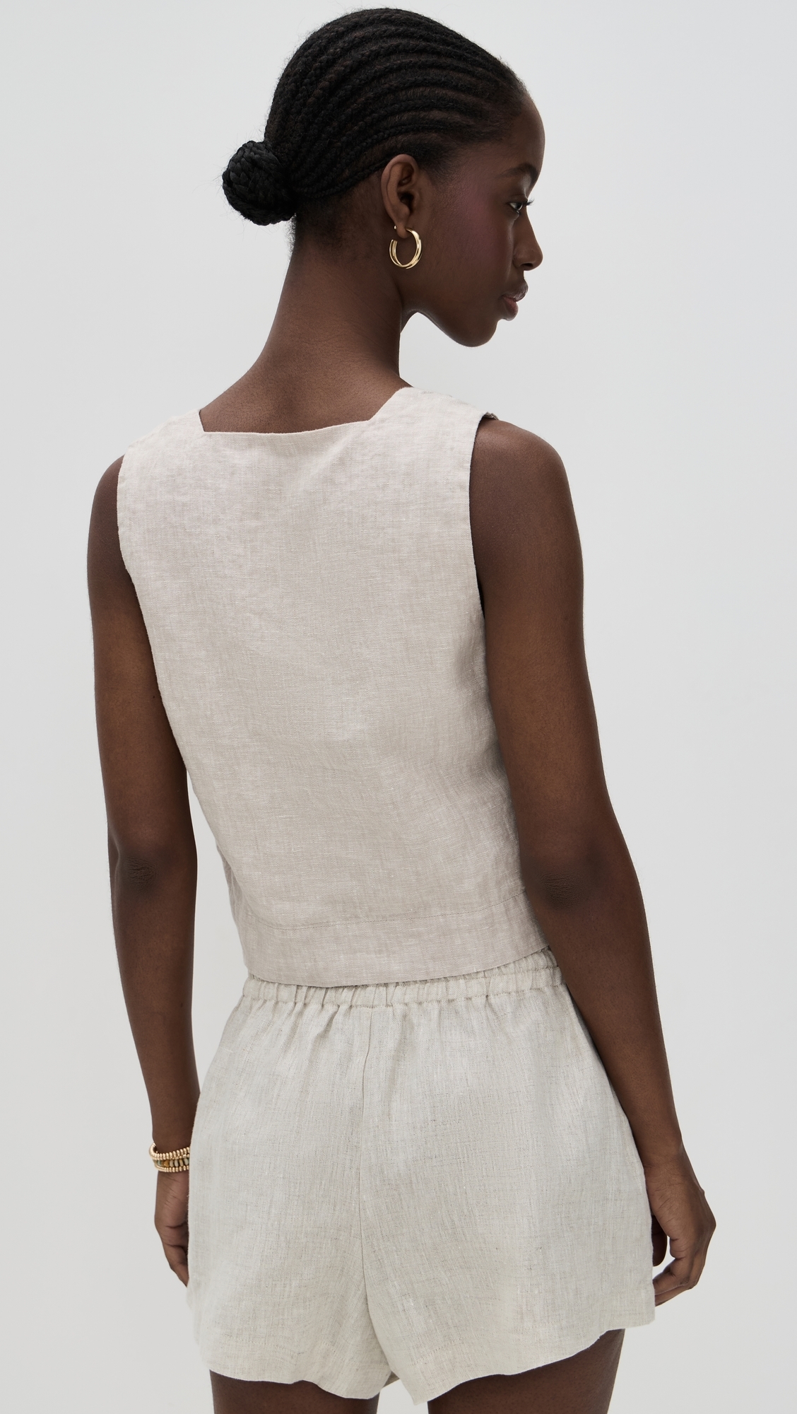 RAILS Akira Top Heathered Flax