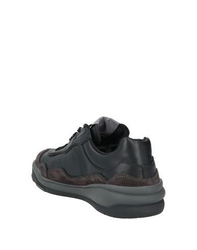 Man Sneakers Black Size 10 Leather