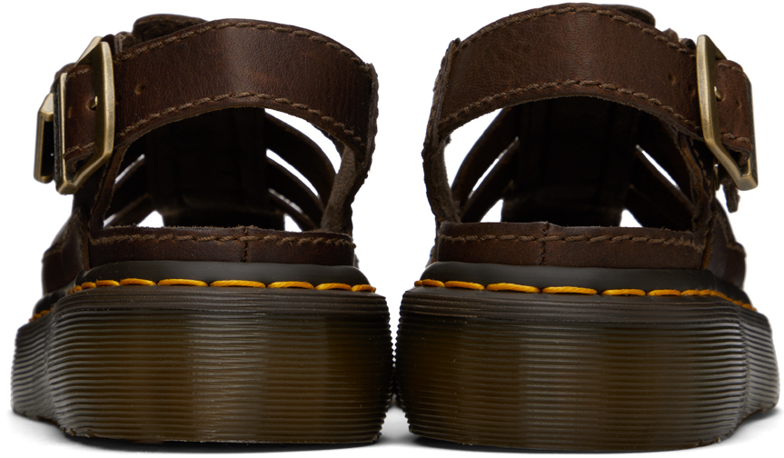 Dr. Martens Brown Wrenlie Sandals