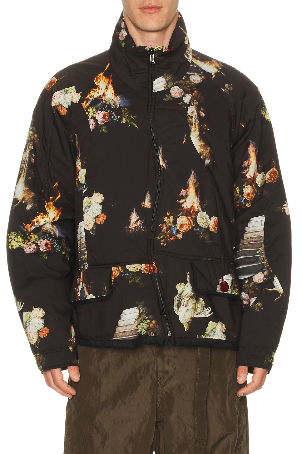 Undercover Blouson in Black Base - Black. 3 also