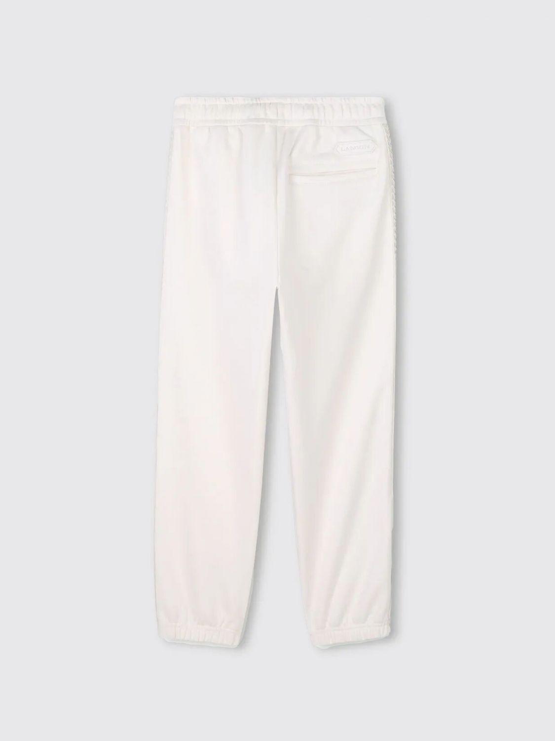 Pants LANVIN Kids color Yellow Cream