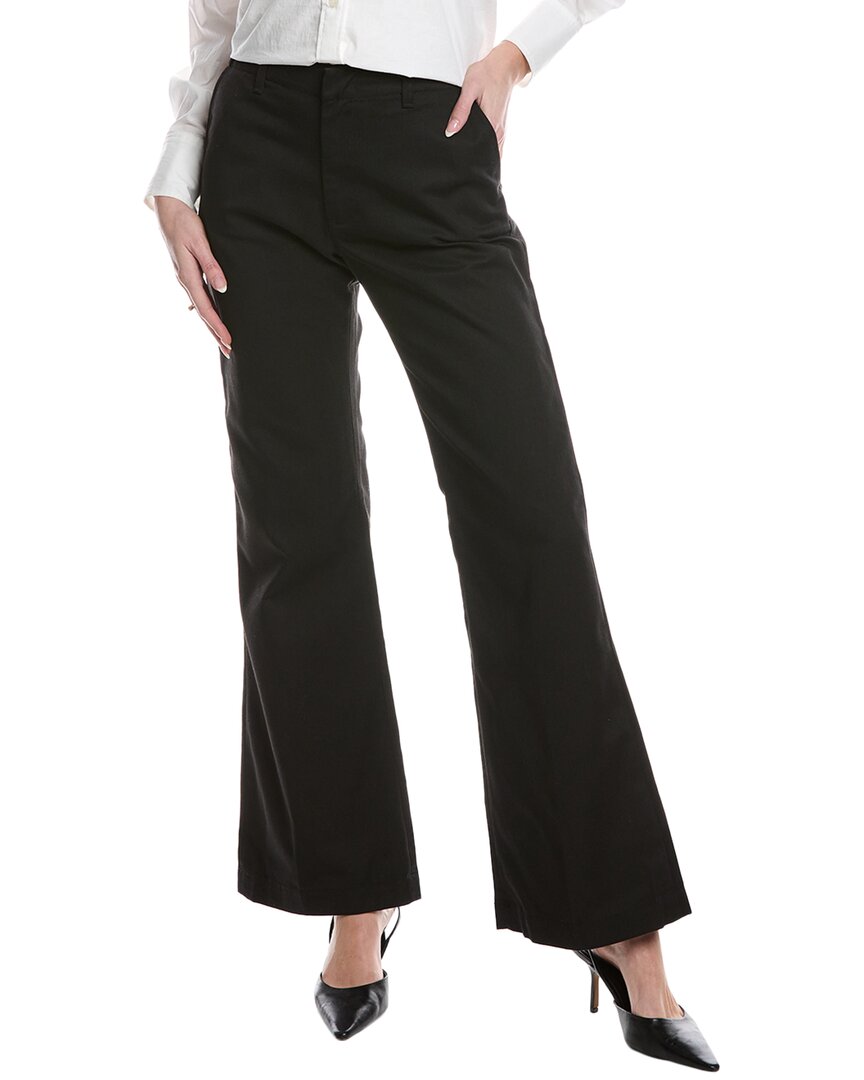 Mid-Rise Flared Trouser Black Jean
