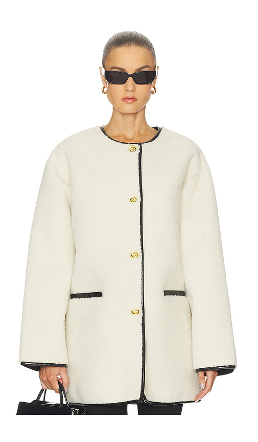 Tularosa Kelly Coat in Cream. M also in L, S, XL