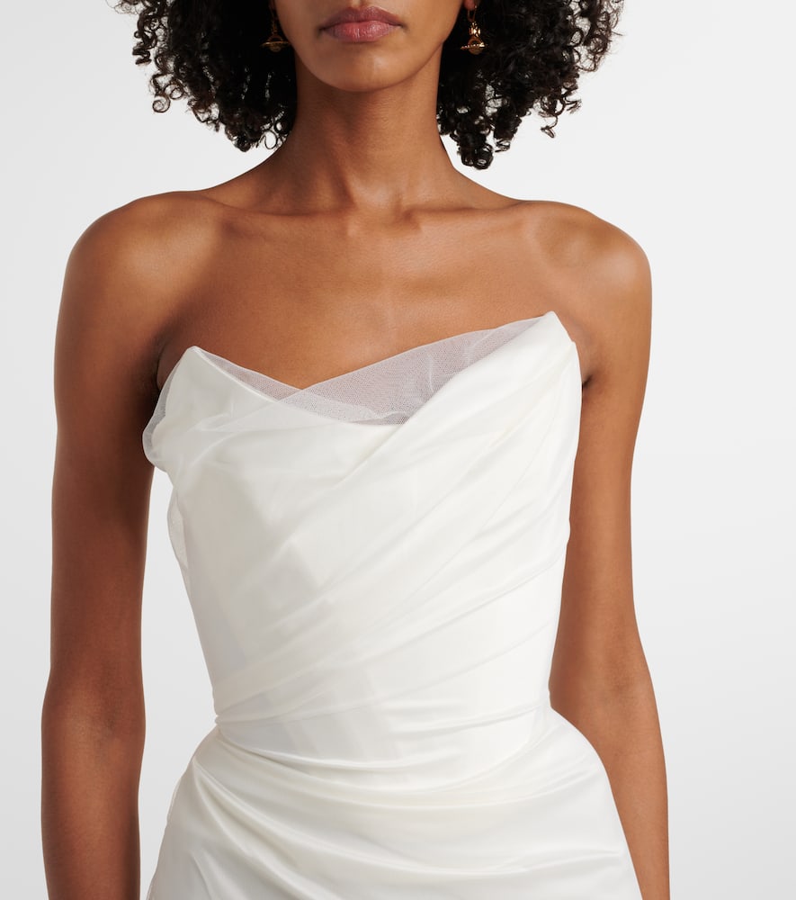 Bridal Nova Reha tulle and satin gown