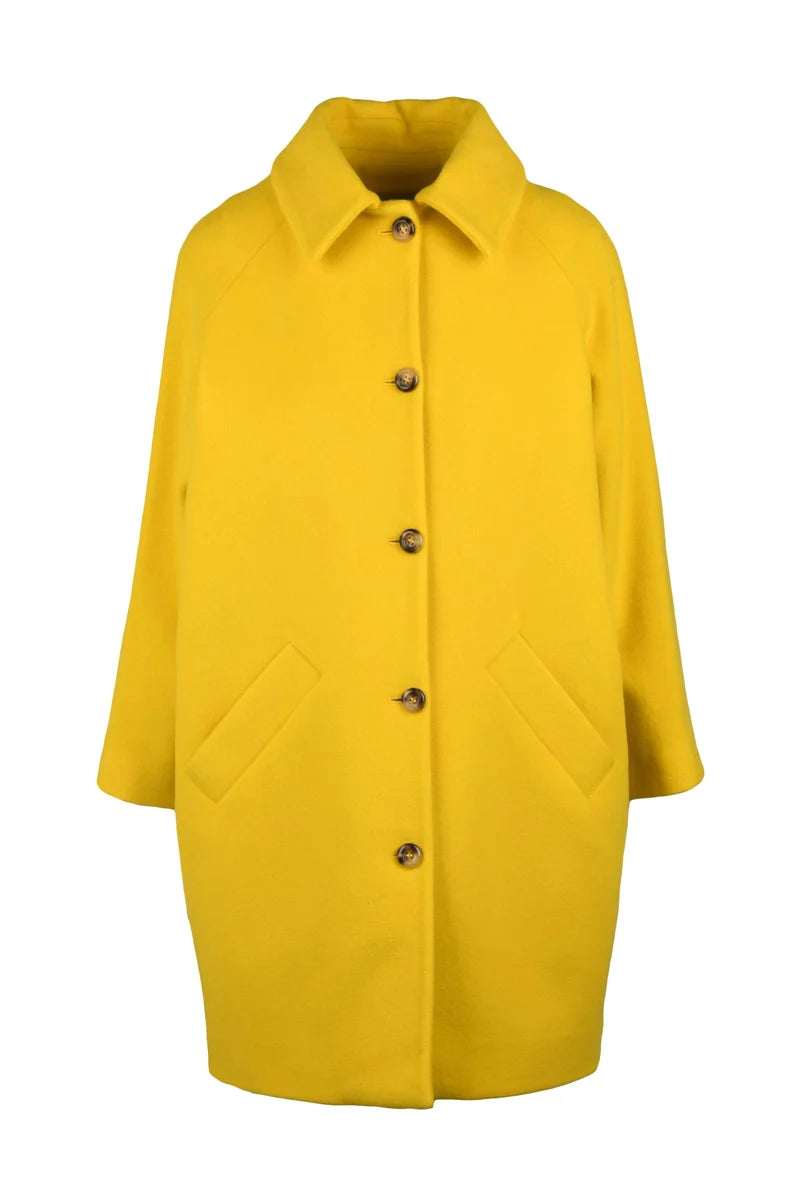 Mid-Length Yellow Coat