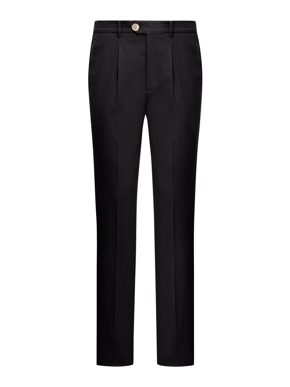 Cotton Blend Chino Pants