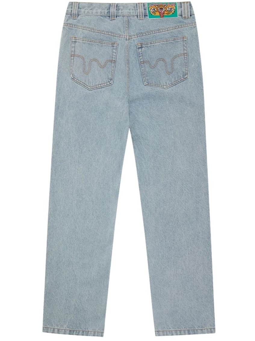 Running Dog Double Scoop Denim Pant