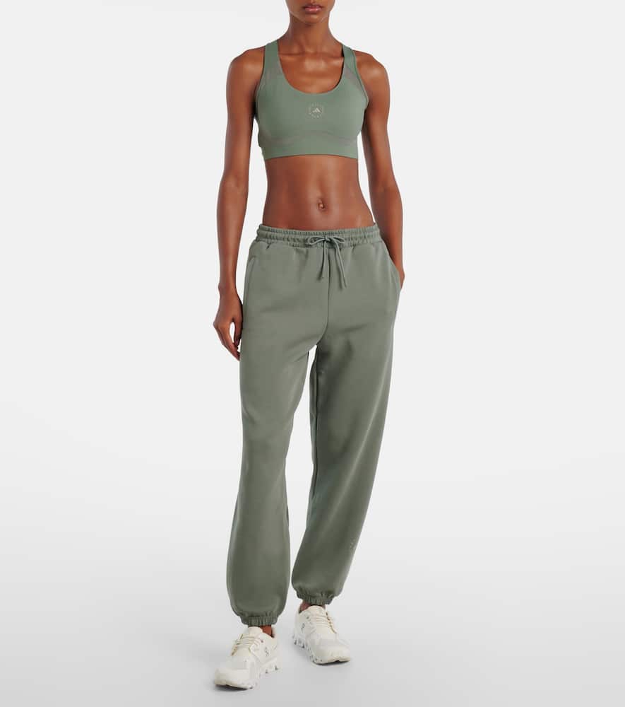 Cotton-blend fleece sweatpants
