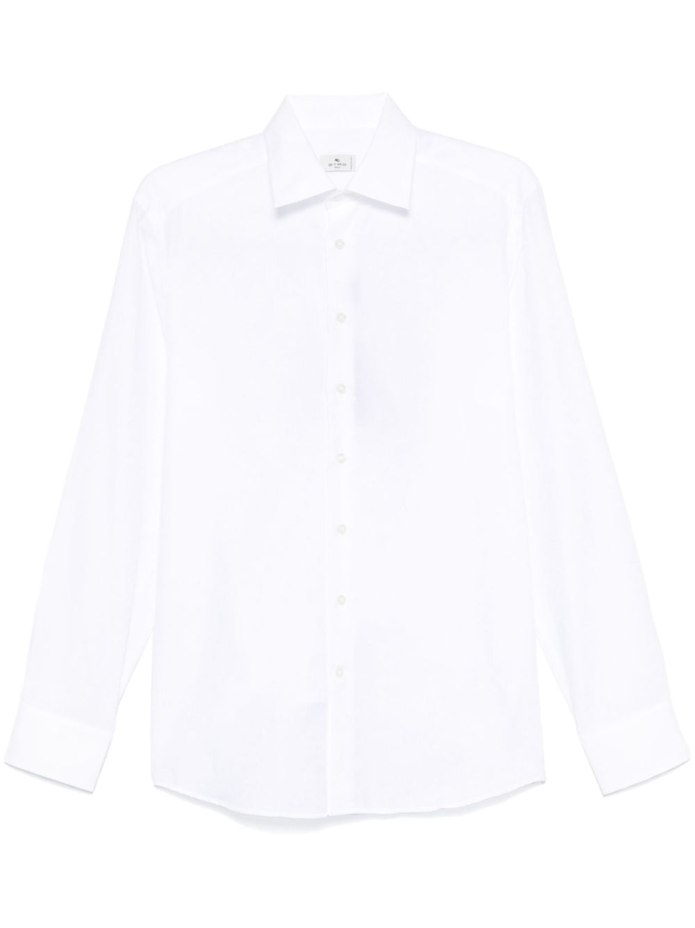 Paisley-jacquard shirt - White