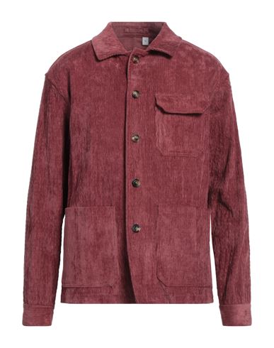 Man Shirt Antique rose Size M Viscose, Cotton, Elastane