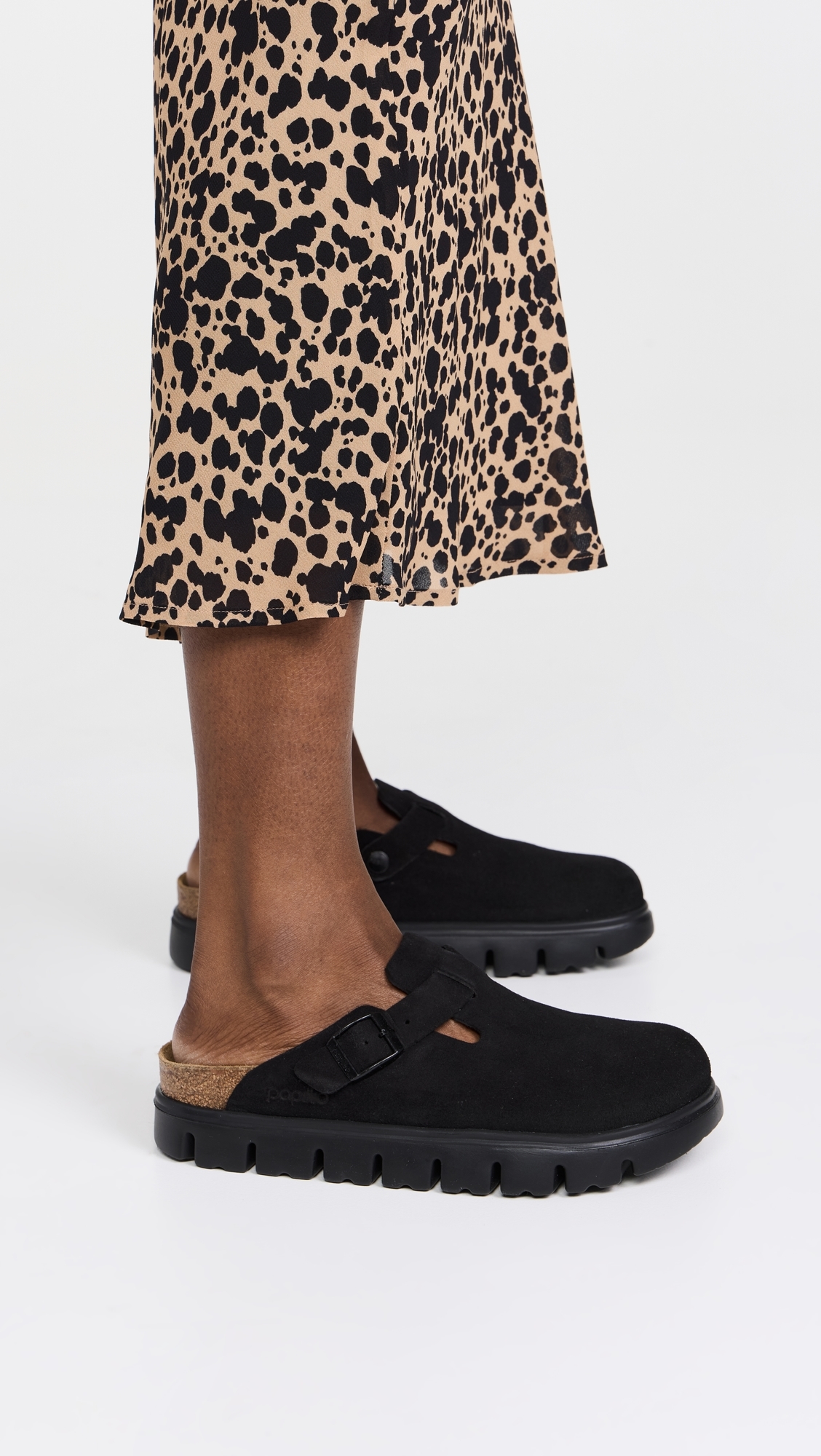 Boston Chunky Clogs Black