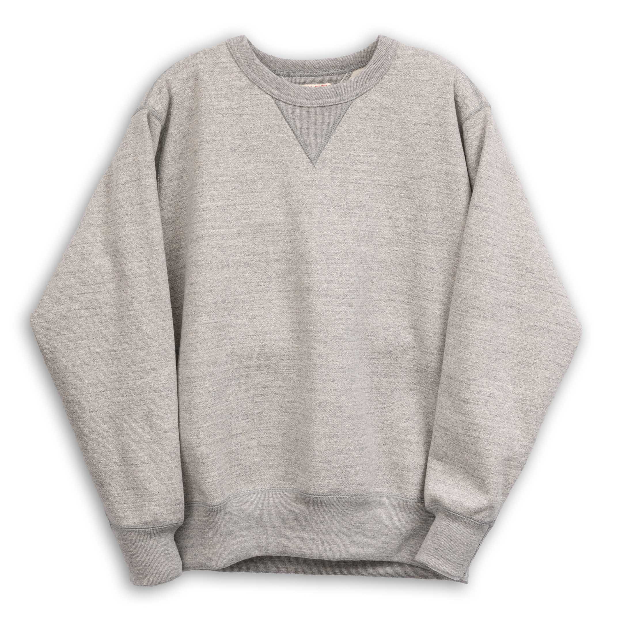 12 oz. Ball Park Crew Neck Sweatshirt Grey