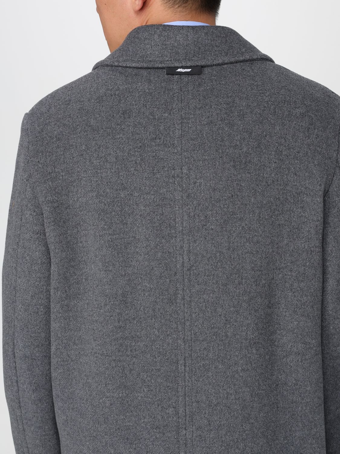 Coat Men color Grey