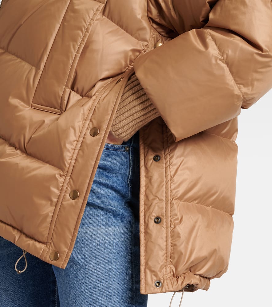 Chloé Oversized quilted down jacket