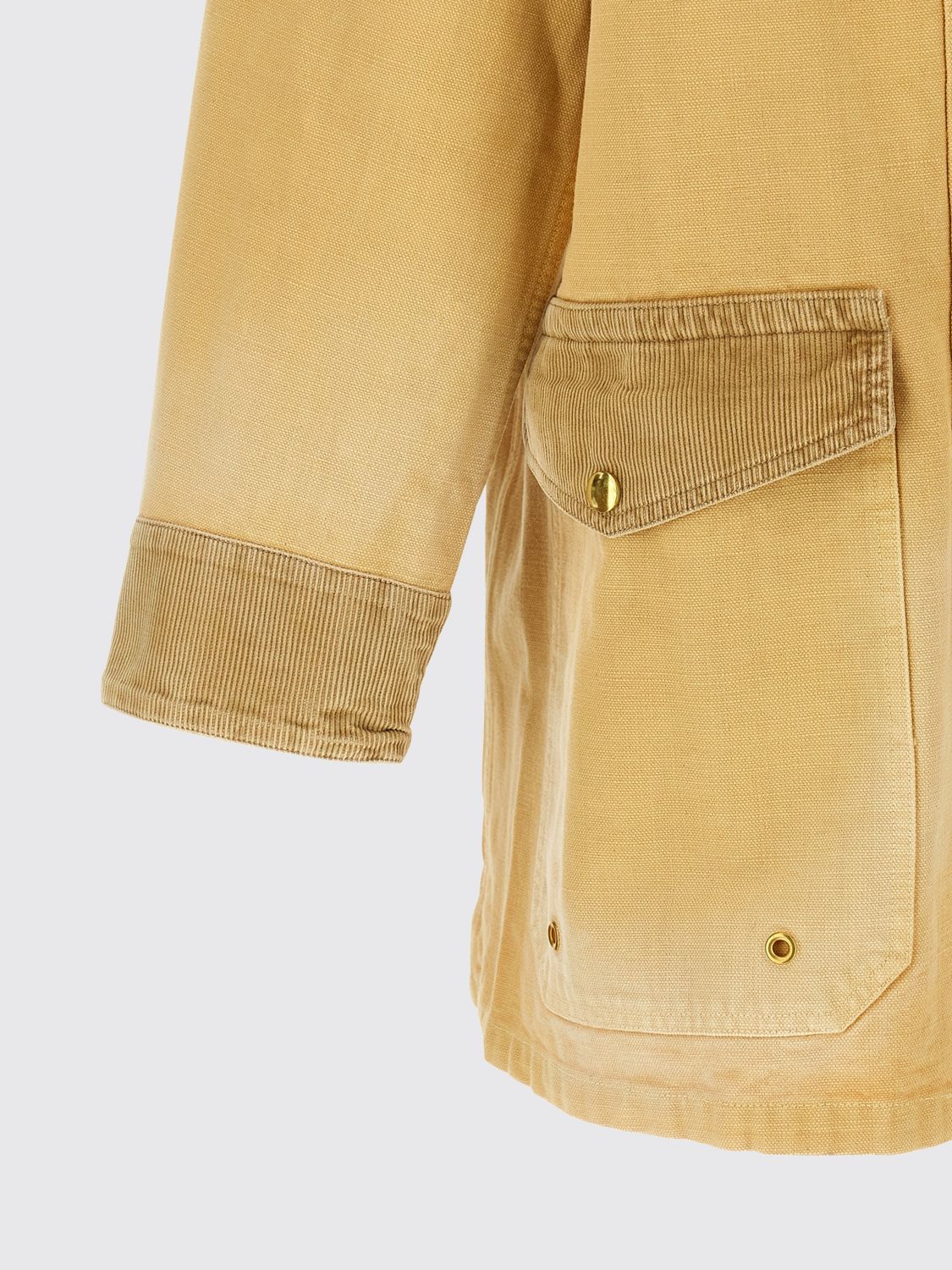 Coat Men color Sand