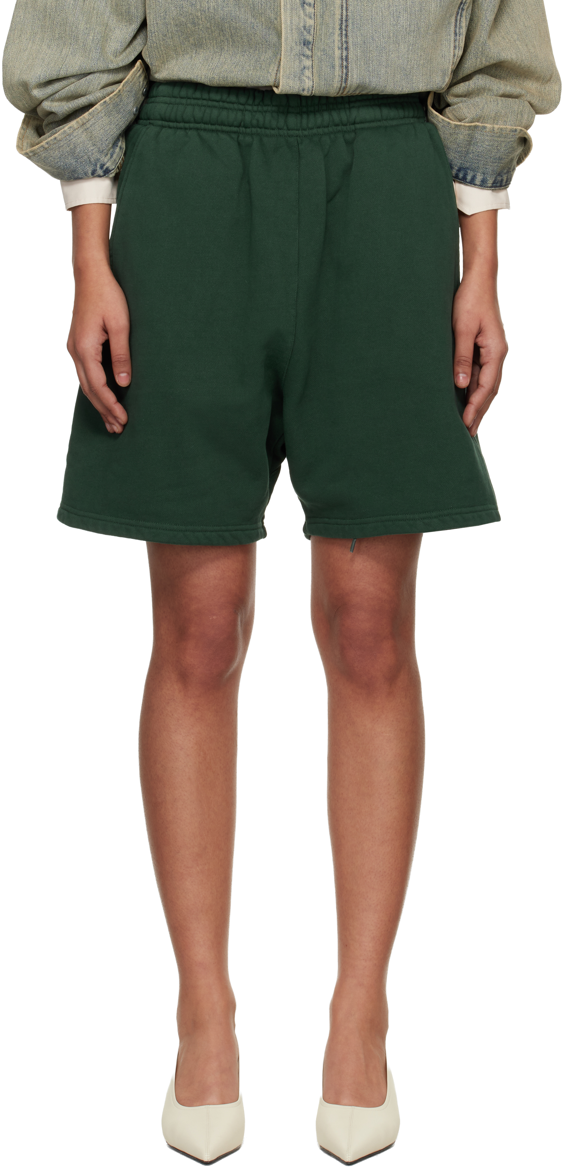 Green Standard Sweat Shorts