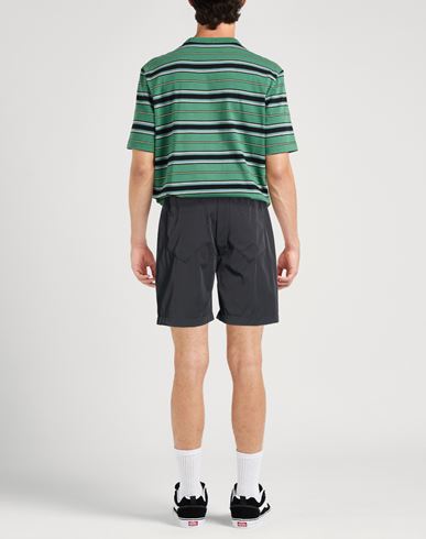 Man Shorts & Bermuda Shorts Black Size 30 Polyamide, Elastane