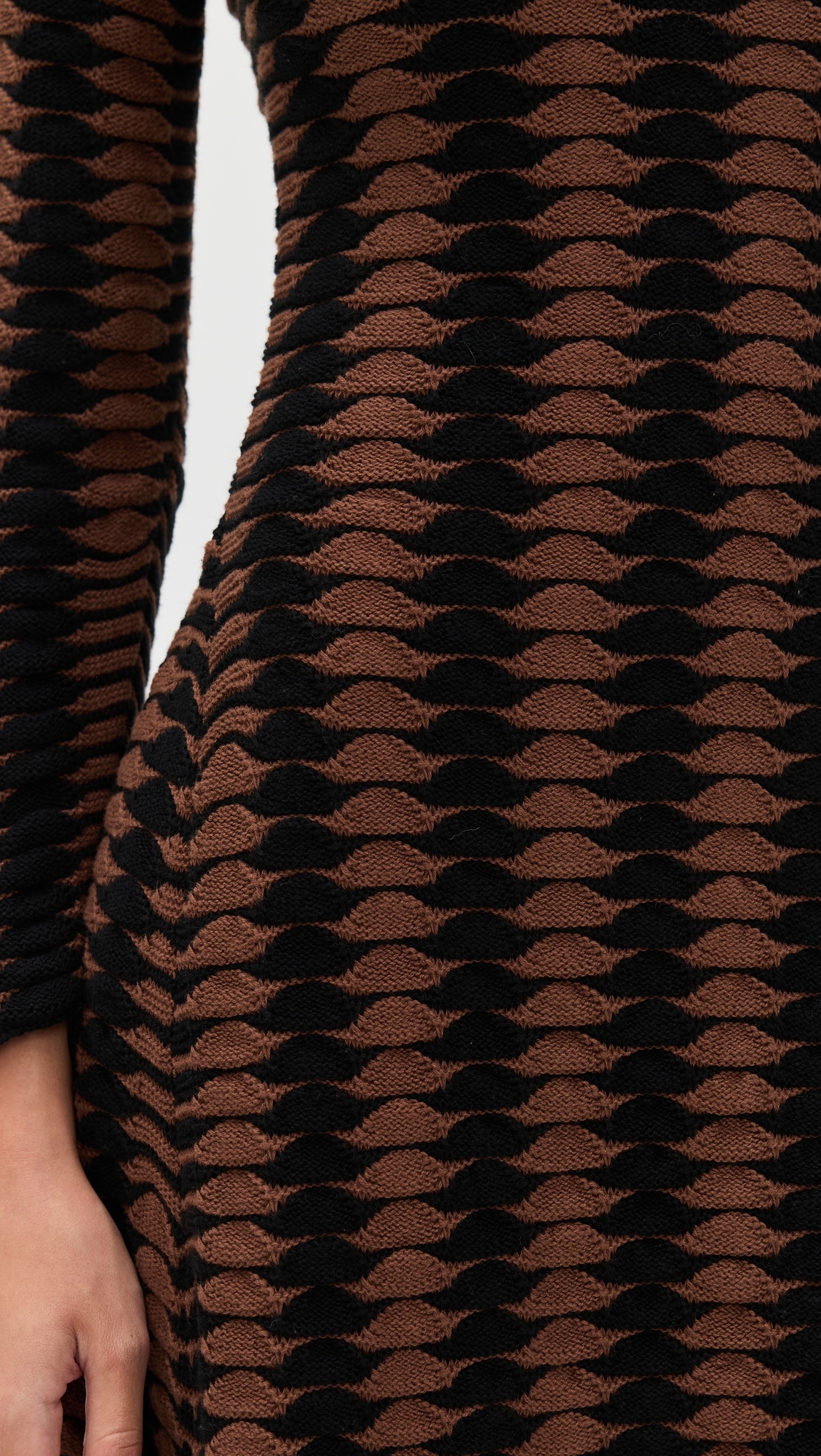 Dulce Dress Chocolate/Black