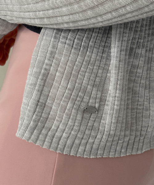 Poltin Sheer Long Sleeve Cardigan
