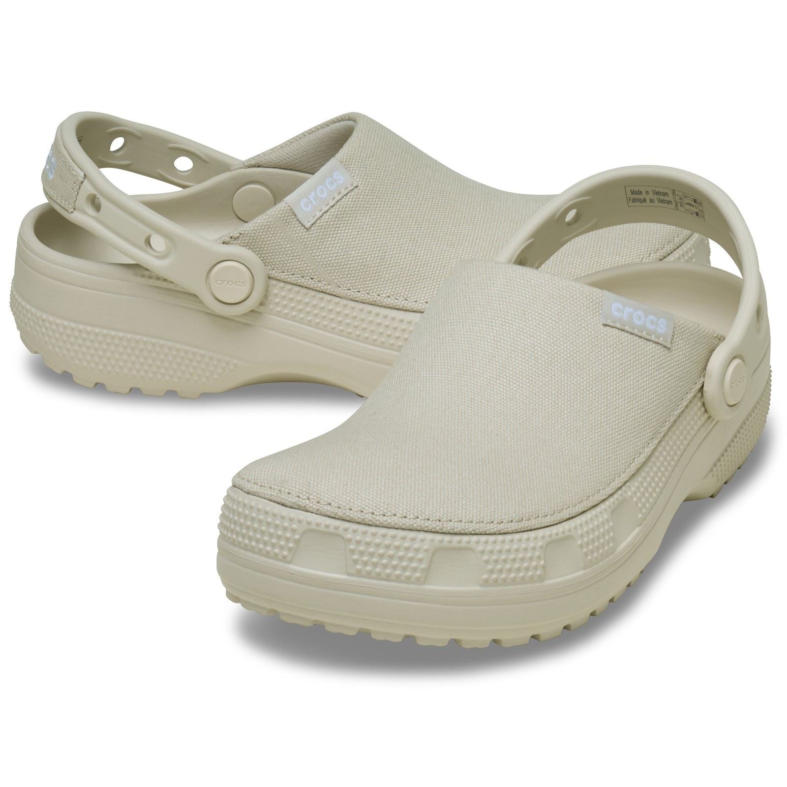Crocs Classic Crafted Cotton Stucco Clog