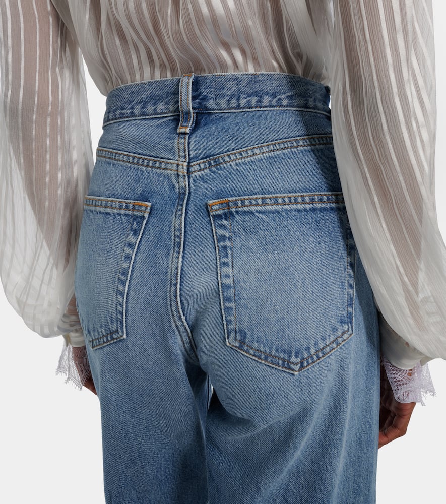 The Vertical Crop straight jeans
