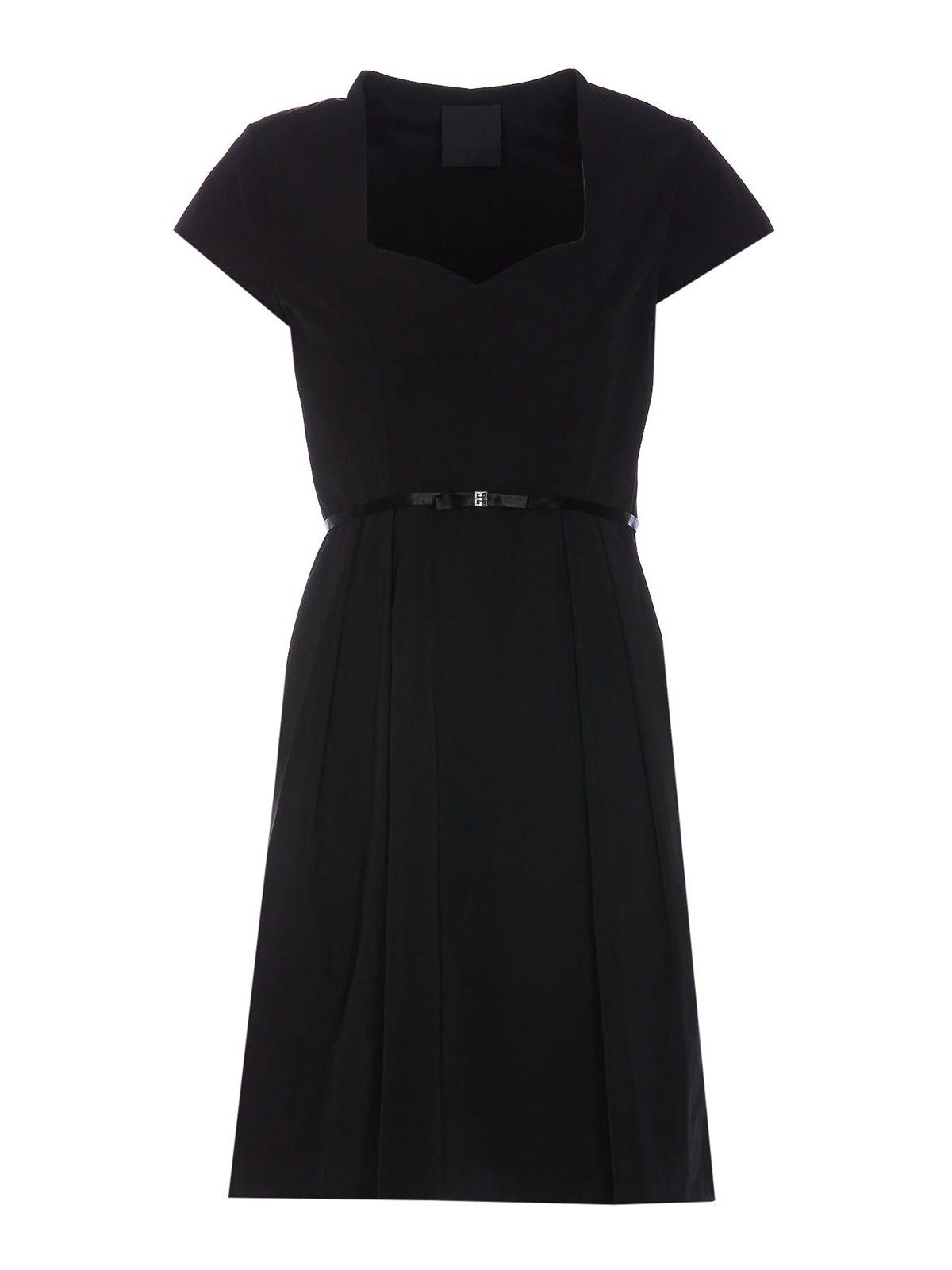 Black Taffetas Mini Dress