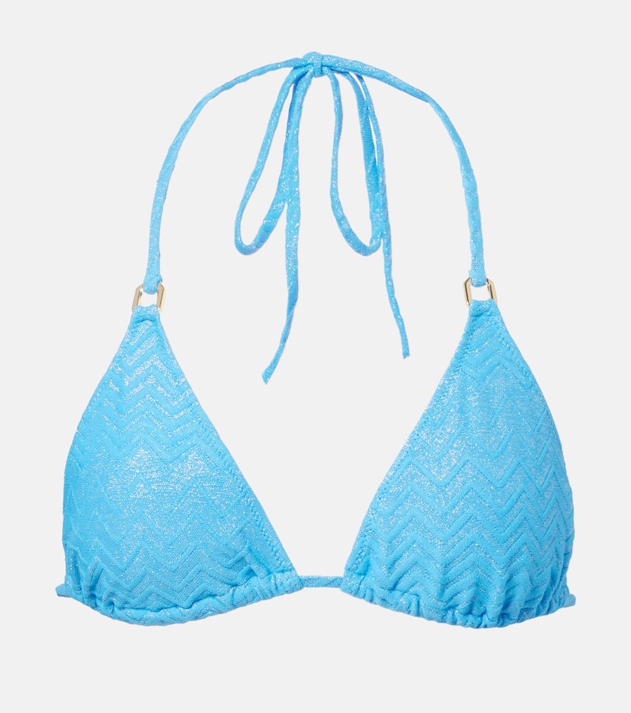 Maine chevron bikini top