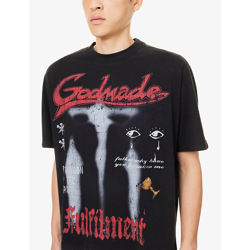 Mens Fulfilment Logo Cotton T-Shirt