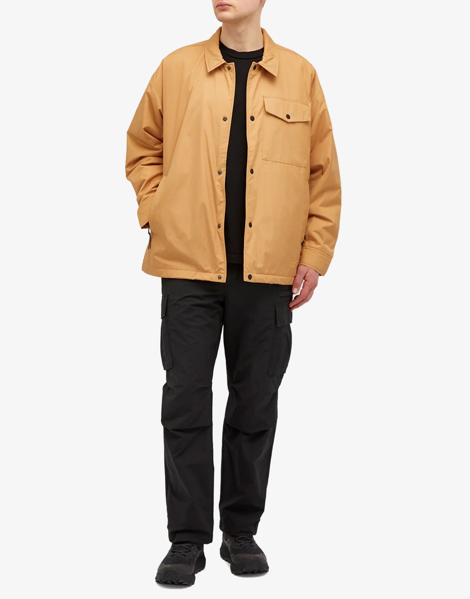 Heritage Stuffed Coach Jacket — Beige