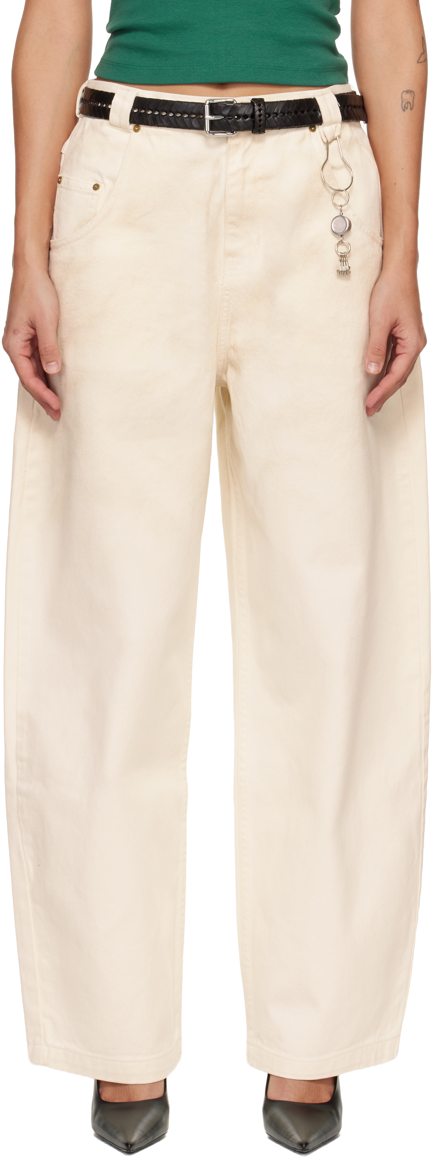 Off-White 'Bad Girl' Jeans
