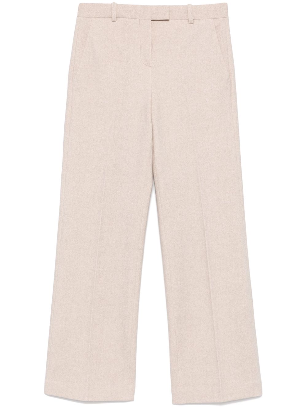 Straight-leg trousers - Neutrals