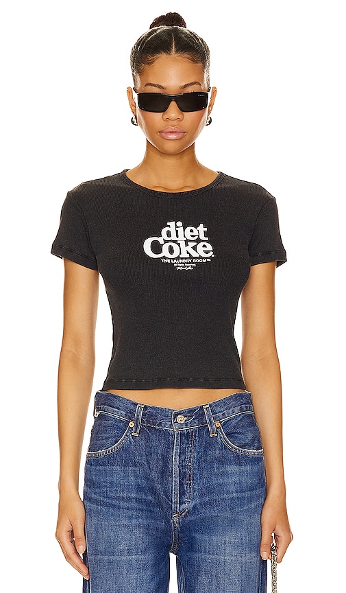 The Laundry Room T-SHIRT DIET COKE in Black. Größe XS. Also in L, M