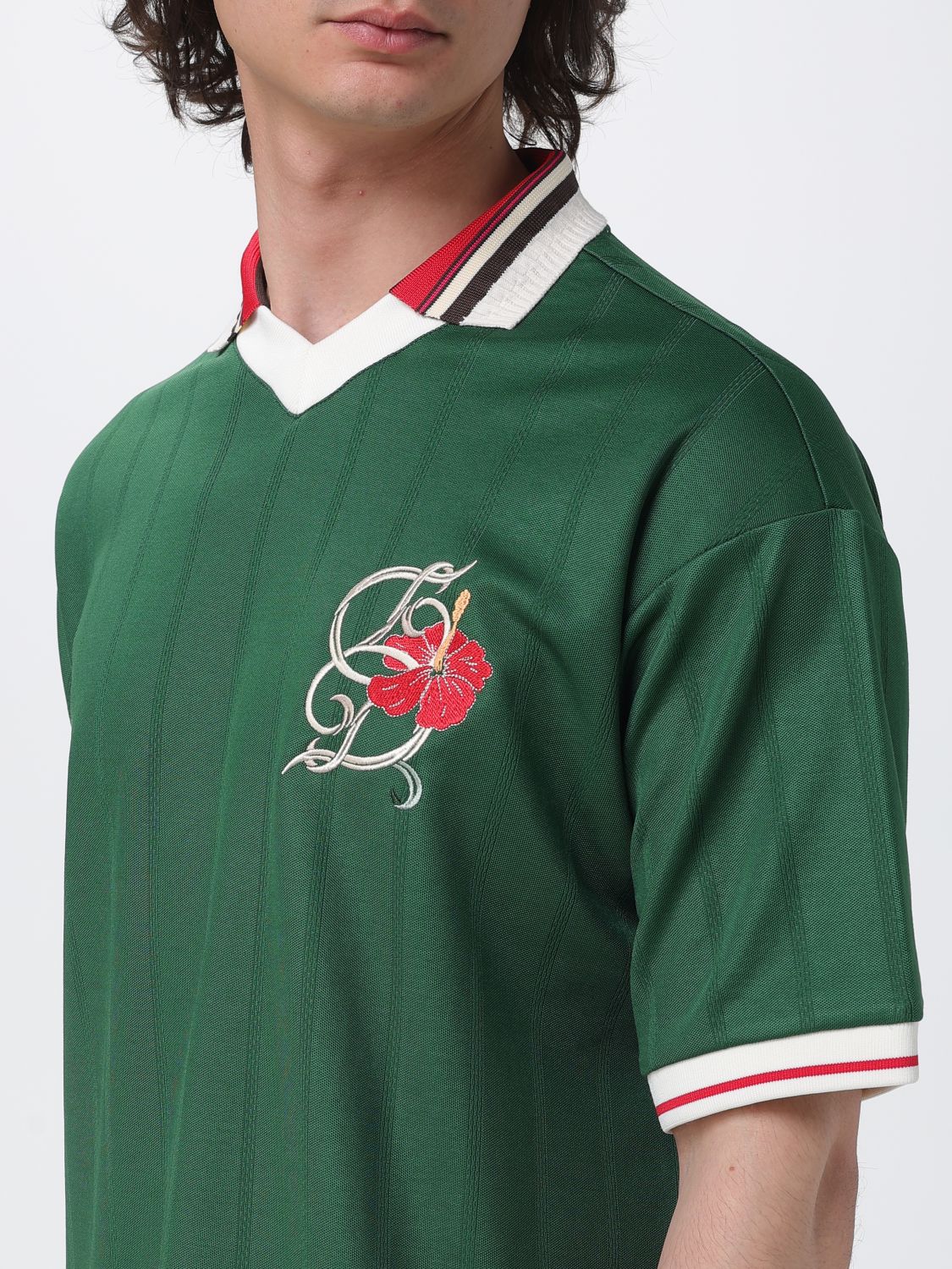 Polo Shirt DRÔLE DE MONSIEUR Men color Forest Green