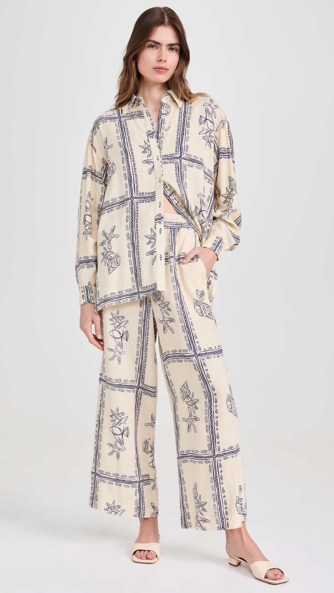 Pants In Nautical Print Nautical Print