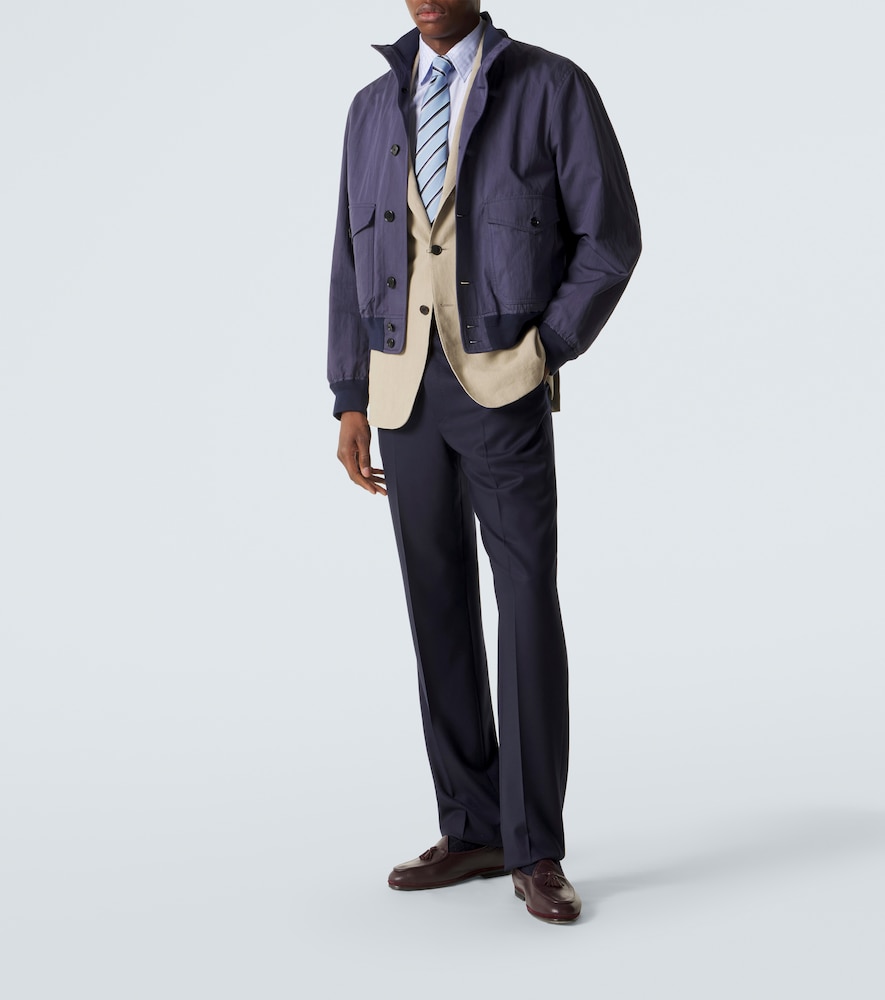 Cotton-blend jacket