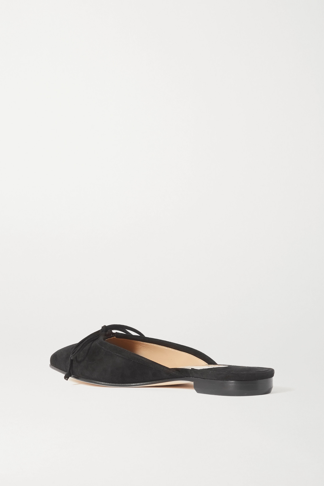 Ballerimu Bow-detailed Suede Mules