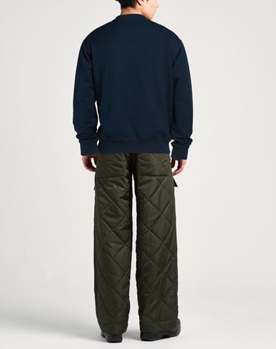 Man Sweatshirt Midnight blue Size M Cotton
