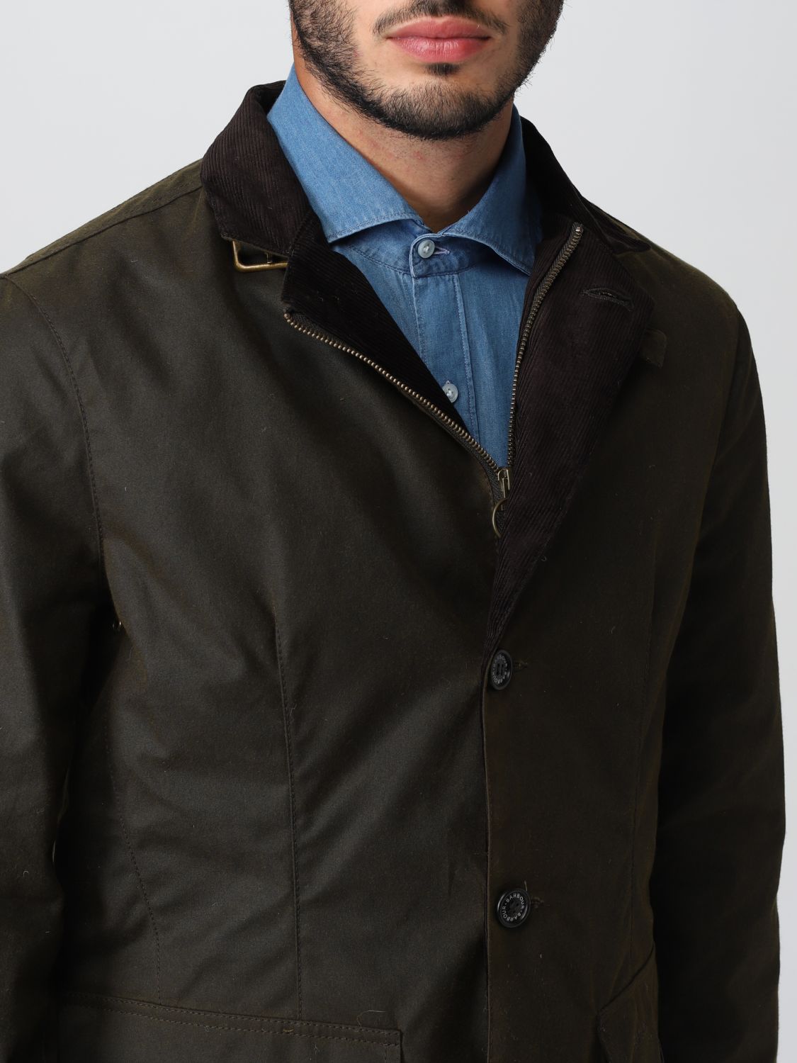Jacket Men color Olive