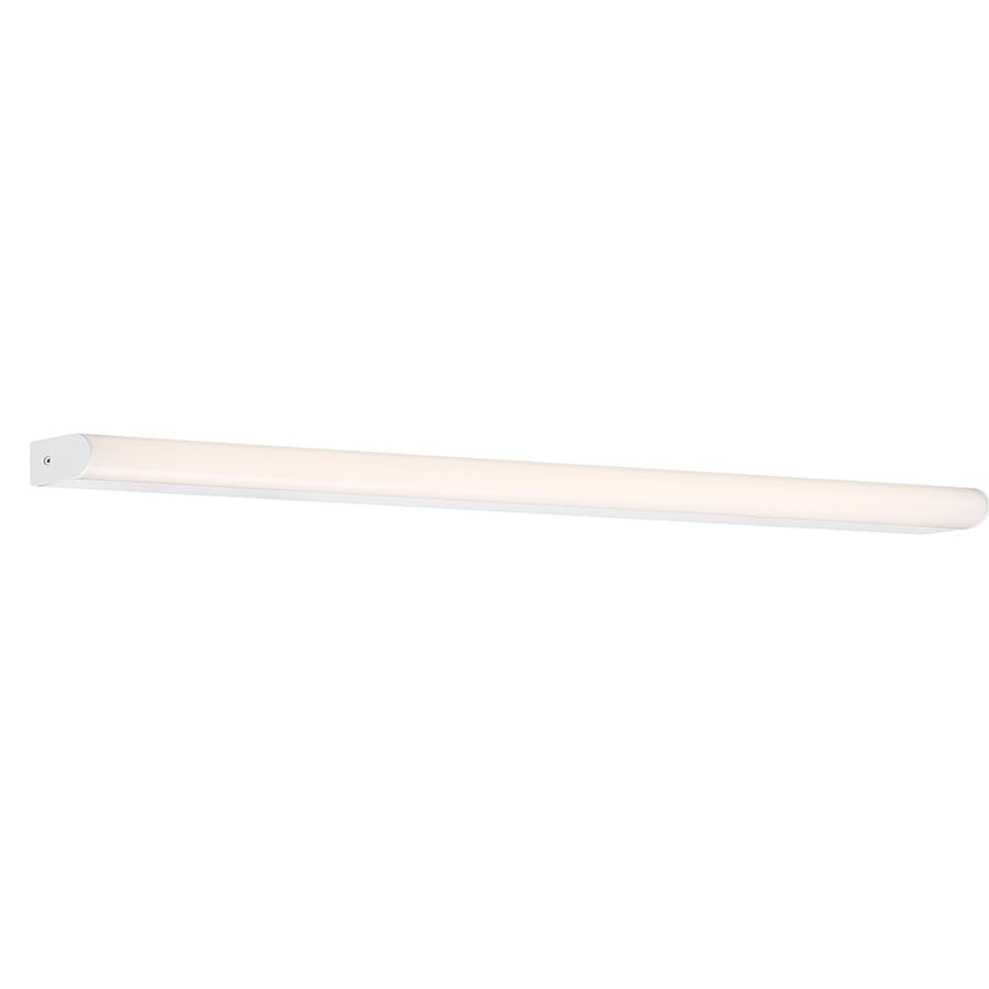 WAC Nightstick 3000K Bathroom Vanity Light in Brushed Aluminum - WS-35837-A