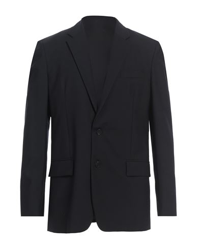 Garments Man Blazer Midnight blue Size 40 Polyester, Virgin Wool, Elastane