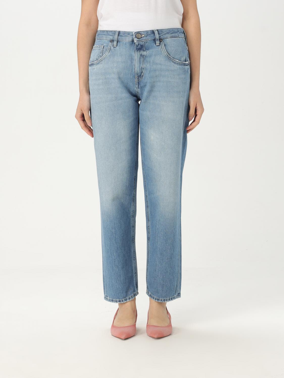 Jeans PT01 Woman color Gnawed Blue