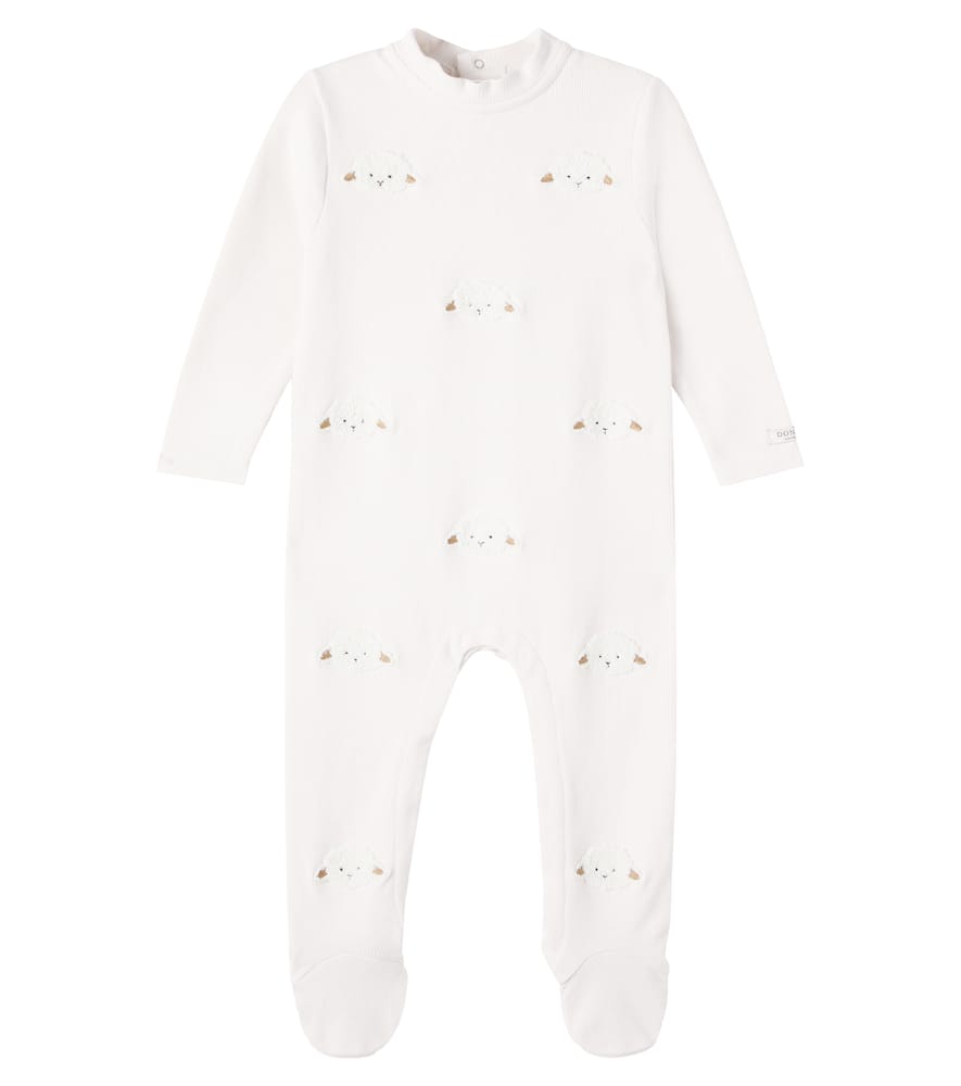 Baby Phlyn embroidered cotton onesie