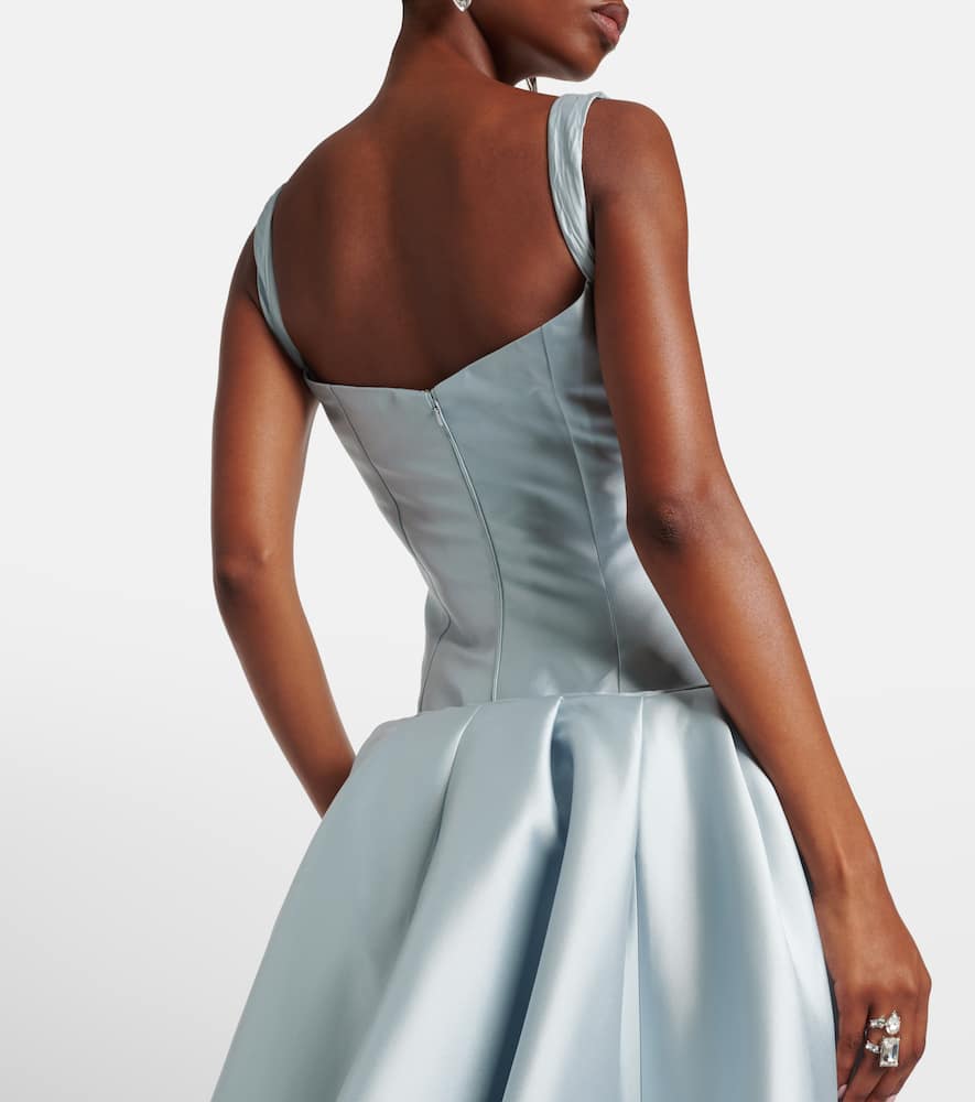 Satin gown