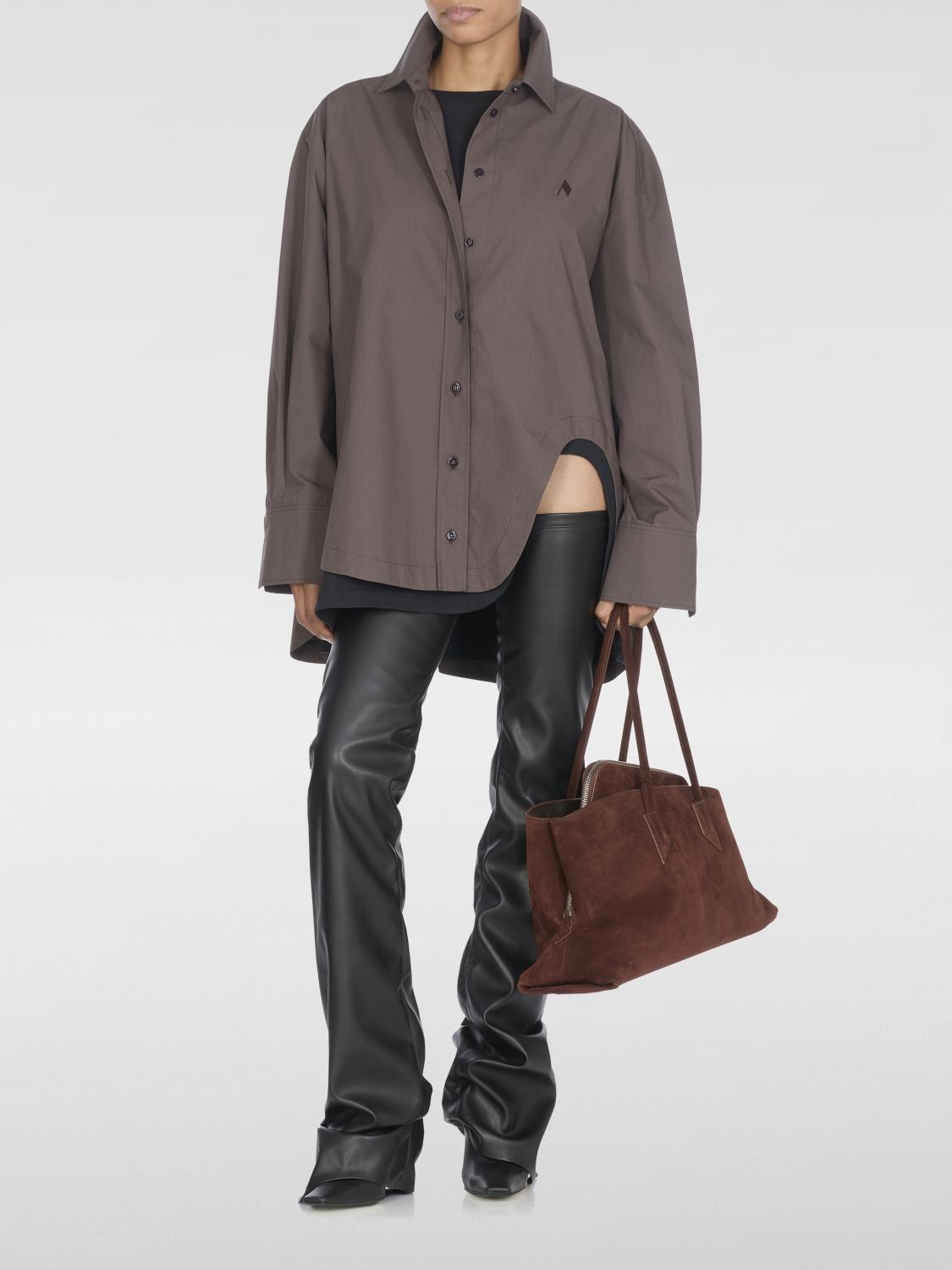 Shirt Woman color Brown