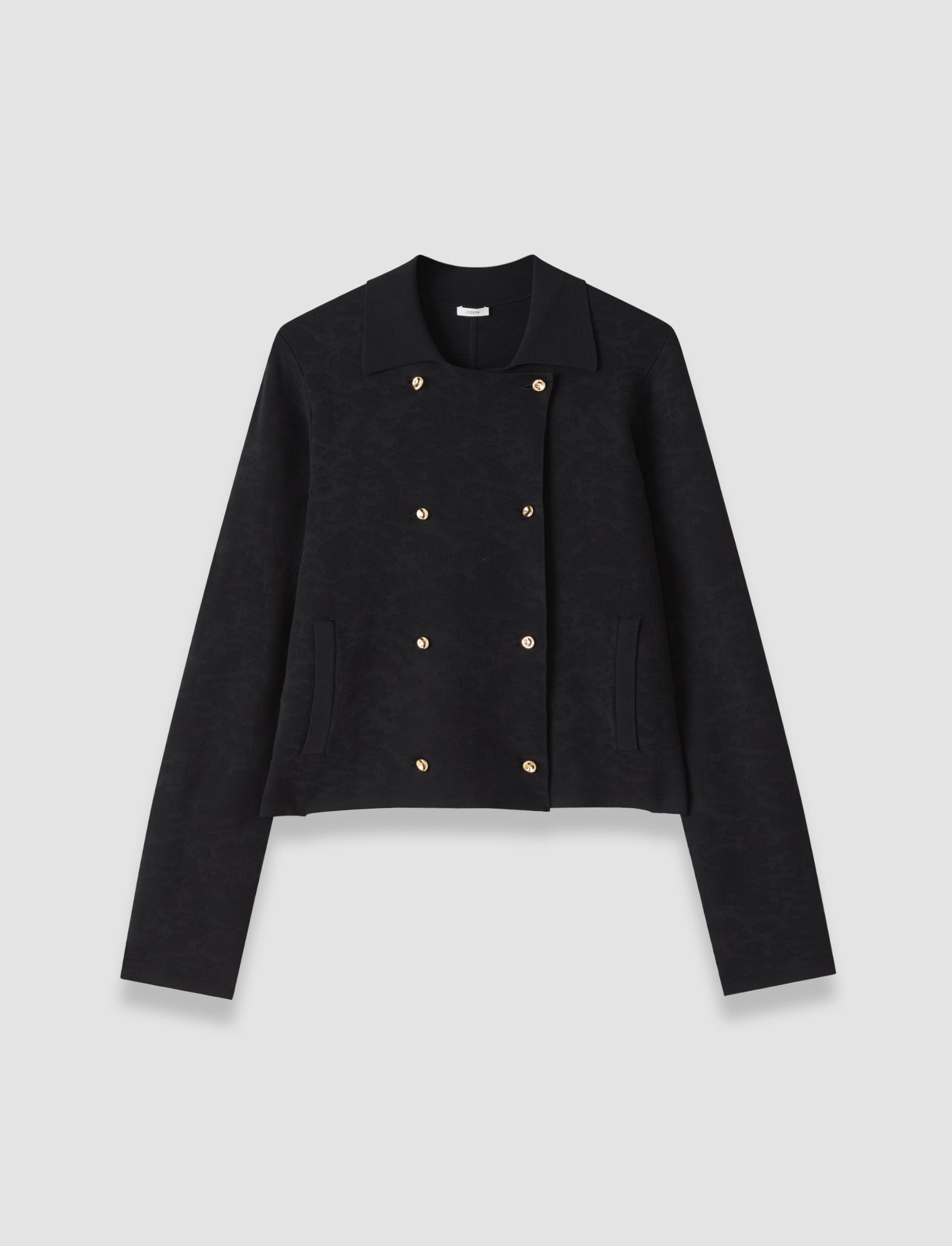Pilar Leopard Jacquard Milano Jacket - M