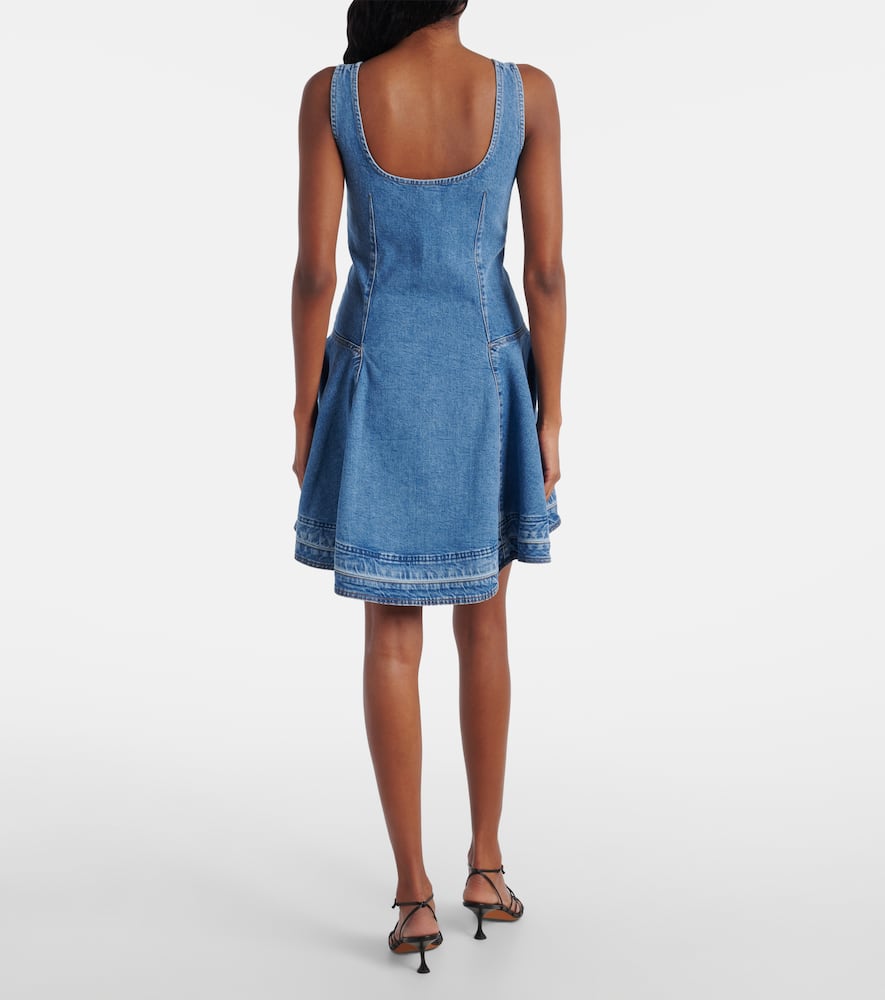 Simkhai Eleodra denim minidress