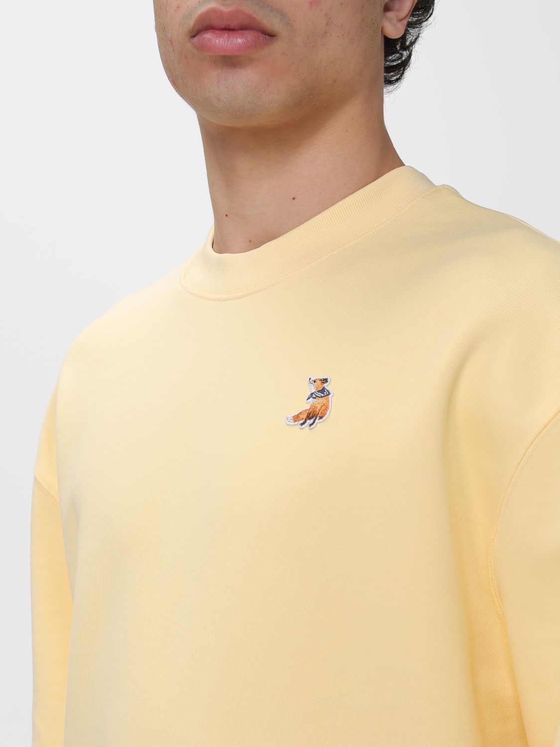 Sweatshirt MAISON KITSUNÉ Men color Yellow
