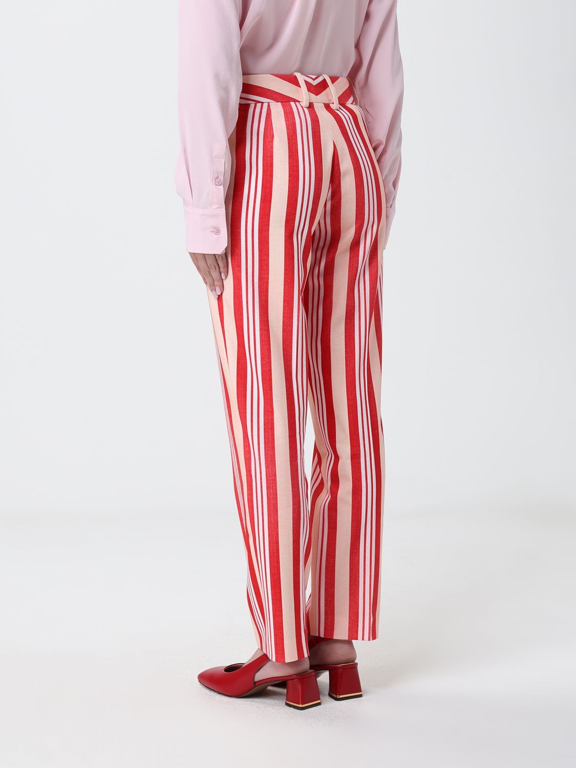 Pants Woman color Red